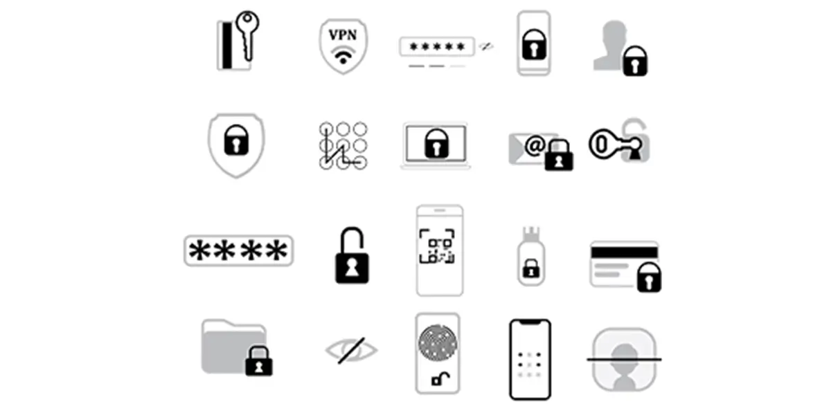 Security Icon Set . Editable Stroke Icons