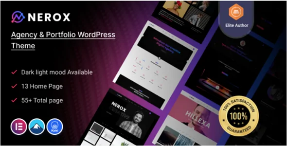 Nerox v1.1.2 - Agency & Portfolio WordPress Theme