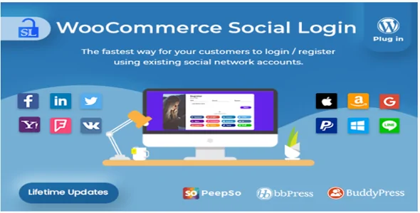WooCommerce Social Login v2.8.6 - WordPress plugin