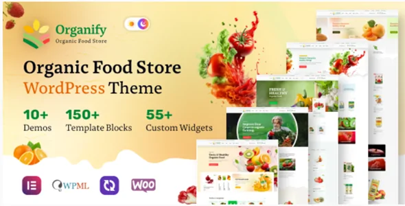 Organify v1.0.1 - Organic Food Products WordPress Theme