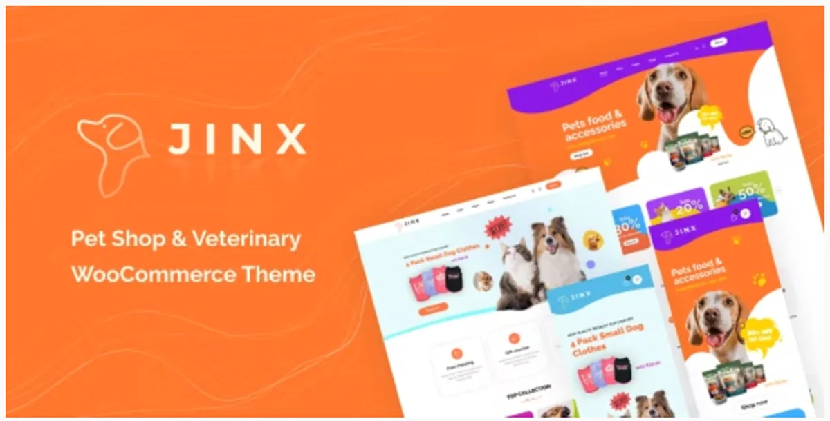 Jinx v1.0.8 - Pet Shop & Veterinary WooCommerce Theme