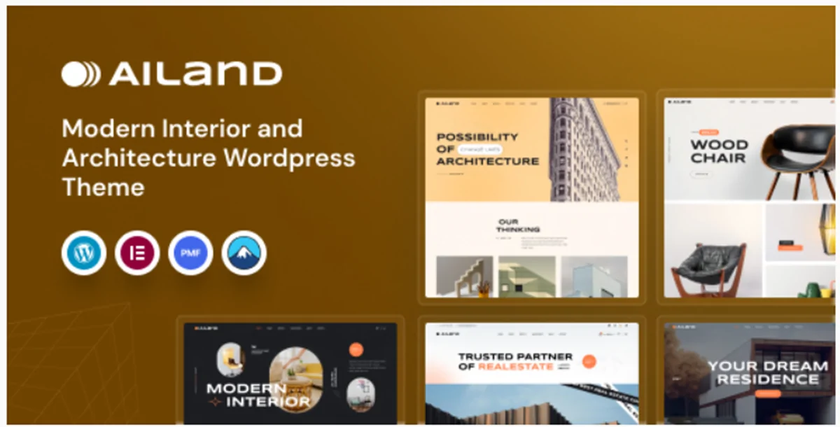 Ailand v1.0 - Interior & Architecture WordPress Theme