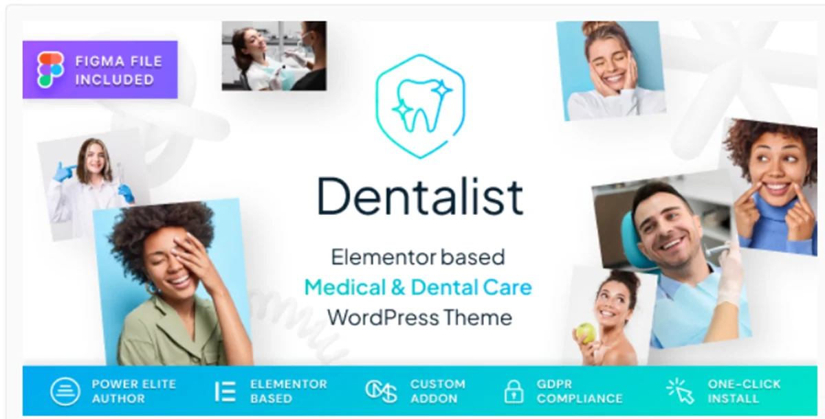 Dentalist - Medical and Dentist WordPress Theme