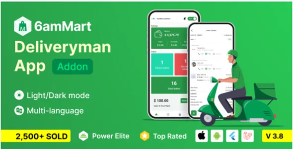 6amMart - Delivery Man App v3.8