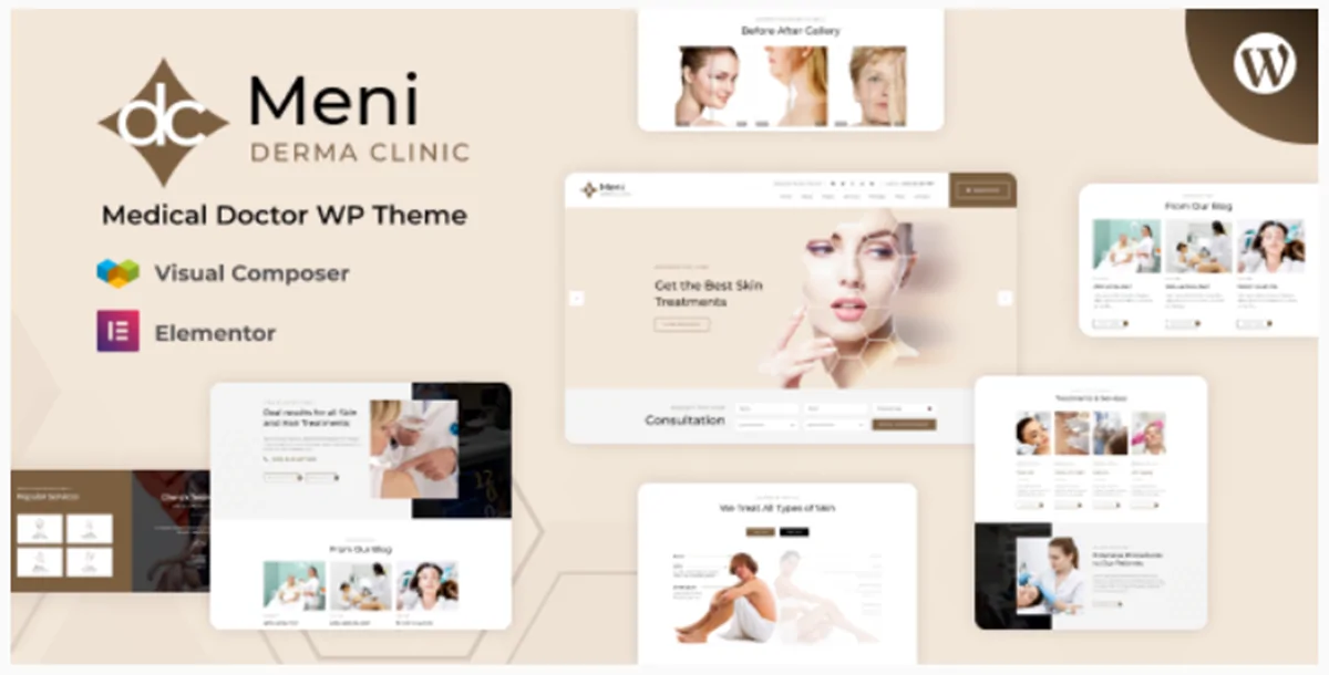 Meni v3.6 - Health Care, Medical WordPress Theme