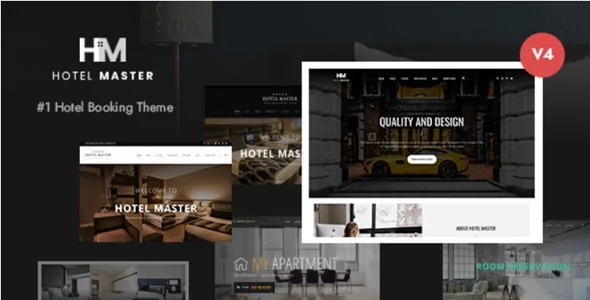 Hotel Master v4.2.4 - Hotel Booking WordPress Theme