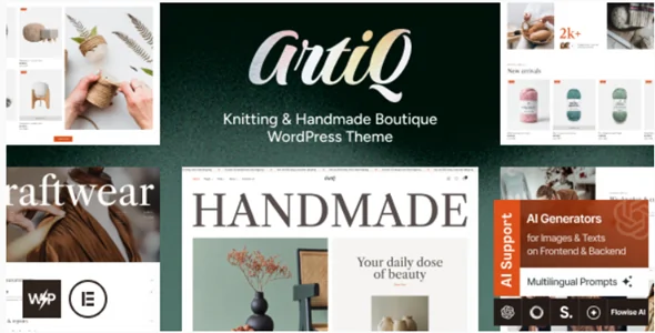 Artiq v1.0 - Knitting & Handmade Boutique WordPress Theme