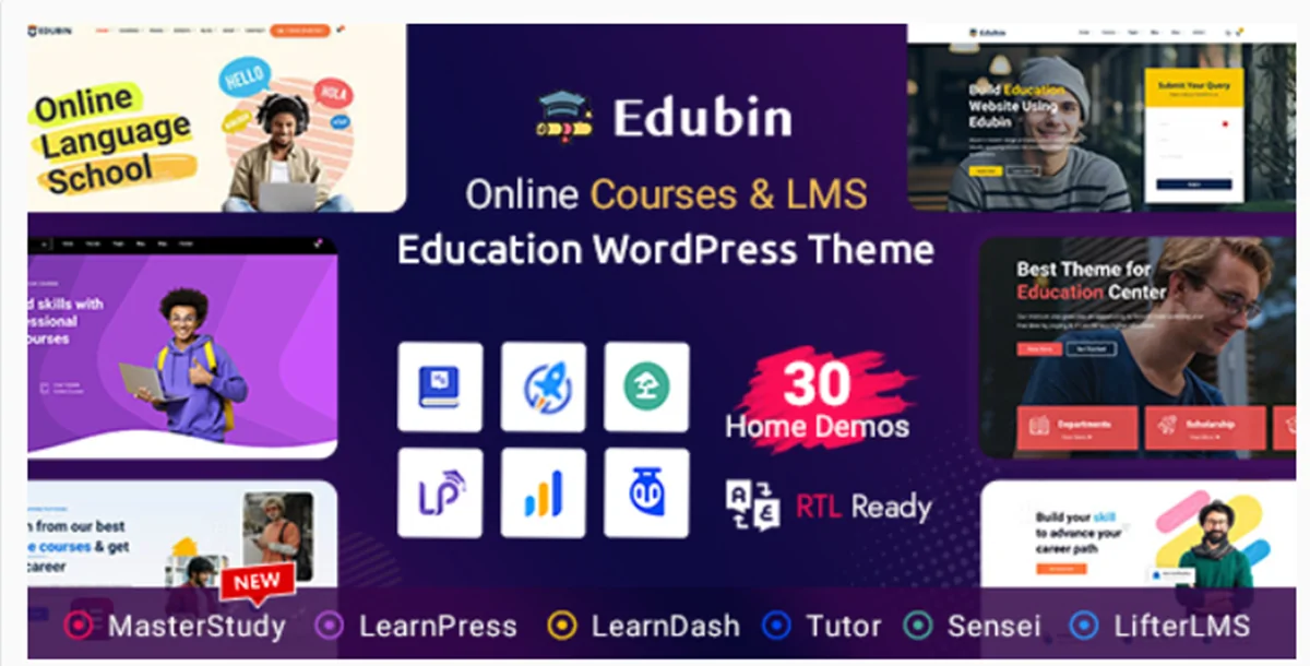 Edubin - Education WordPress Theme