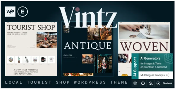 Vintz v1.3.0 - Local Tourist Antique Shop WordPress Theme