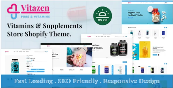 Vitazen – Vitamins & Supplements Store Shopify 2.0 Theme
