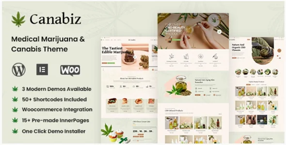 Canabiz v1.1.2 - Weed Medical Marijuana, Cannabis Shop Theme
