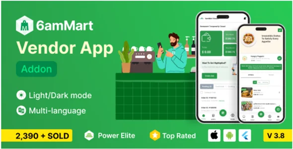 6amMart - Vendor App v3.8