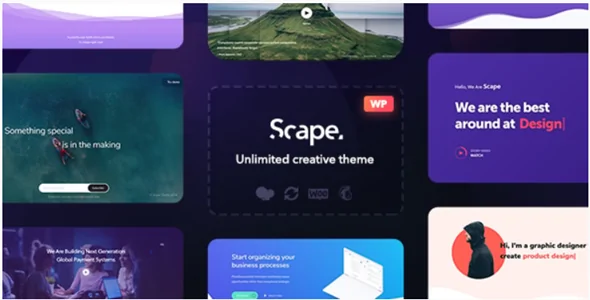 Scape v1.5.16 - Multipurpose WordPress theme