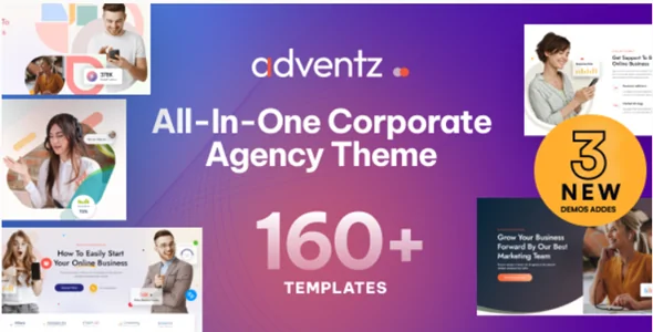 Adventz v2.0.3 - Corporate Business WordPress Theme