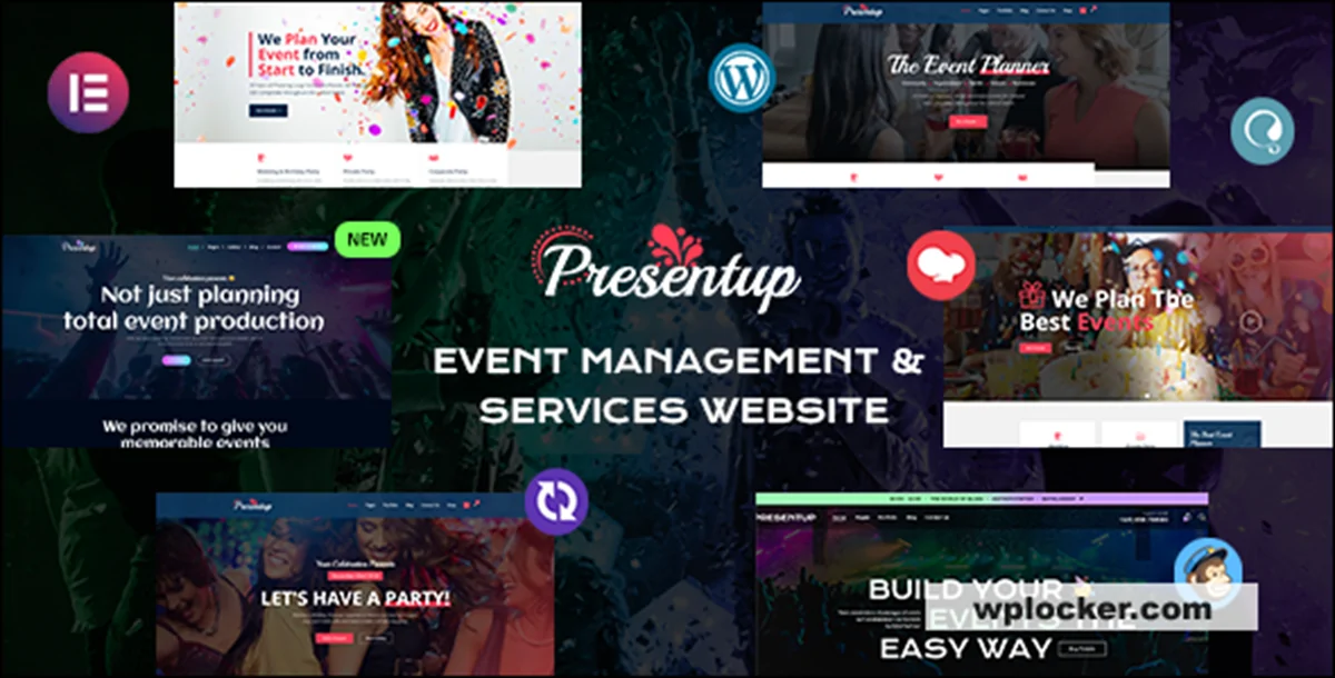 Presentup v5.6 - Event Planner & Celebrations Management WordPress Theme