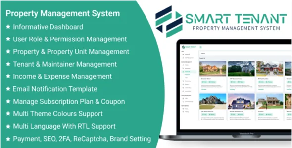 Smart Tenant SaaS v2.4 - Property Management System