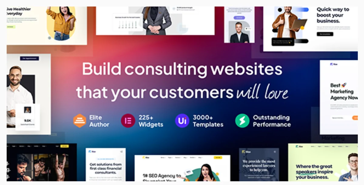 Rise - Business & Consulting WordPress Theme