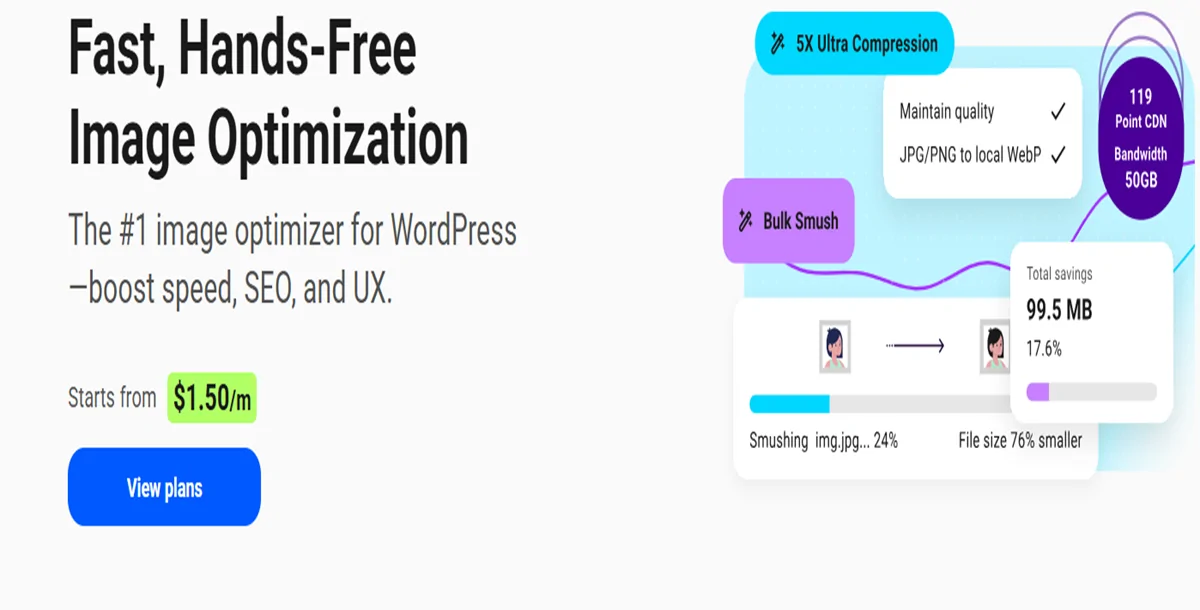 WP Smush Pro v3.22.1 - Image Compression Plugin