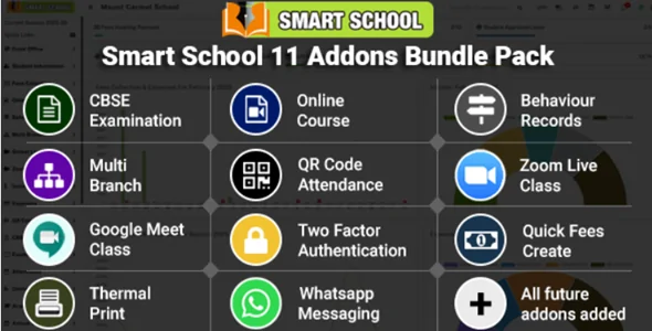Smart School Addon Modules Bundle Pack - 6 February 2026