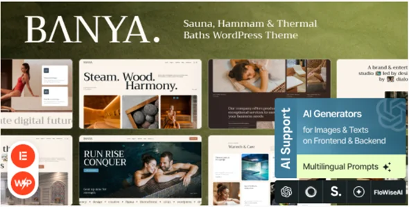 Banya v1.0 - Sauna, Hammam & Thermal Baths WordPress Theme