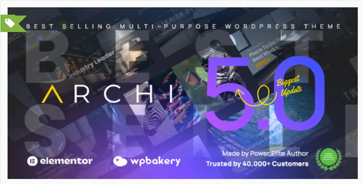 Archi - Interior Design & Multipurpose Elementor WordPress Theme