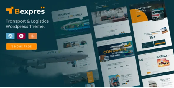 Bexpres - Transport & Logistics WordPress Theme v10.0.3