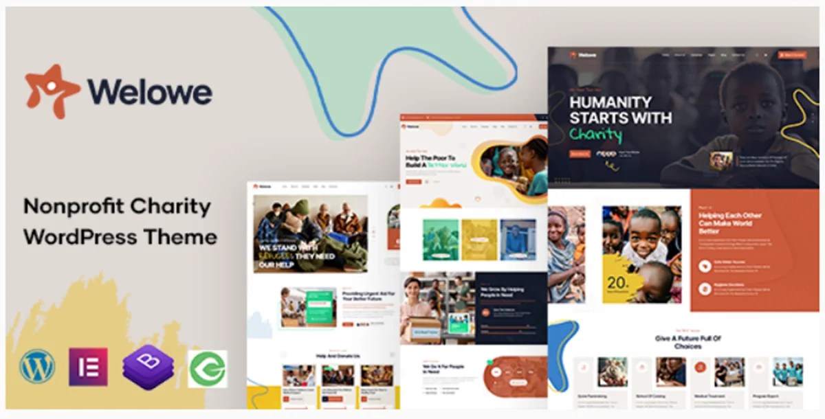 Welowe v1.0.8 - Nonprofit Charity WordPress Theme