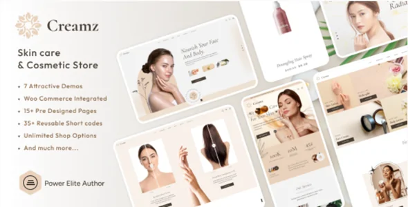 Creamz v1.0.10 - Beauty Salon & Spa WooCommerce