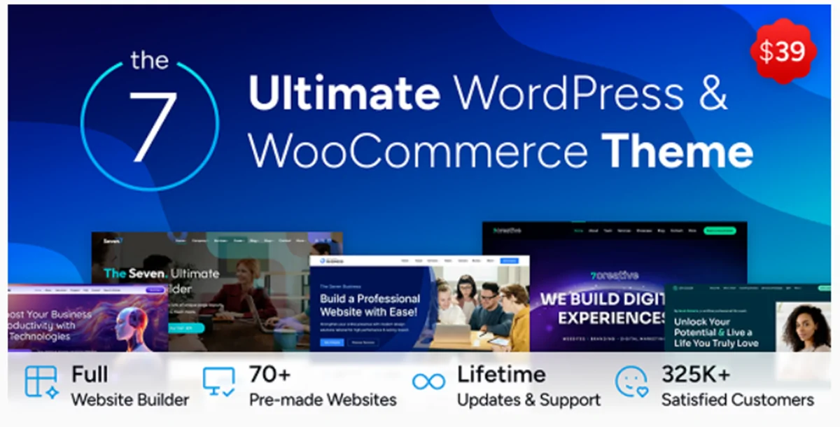 The7 v12.7.0 - Website and eCommerce Builder for WordPress