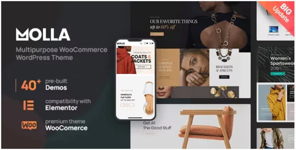Molla v1.5.16 - Multi-Purpose WooCommerce Theme