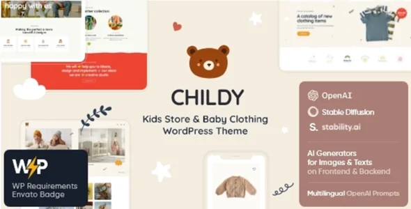 Childy v1.15.0 - Kids Store & Baby Clothing WordPress Theme