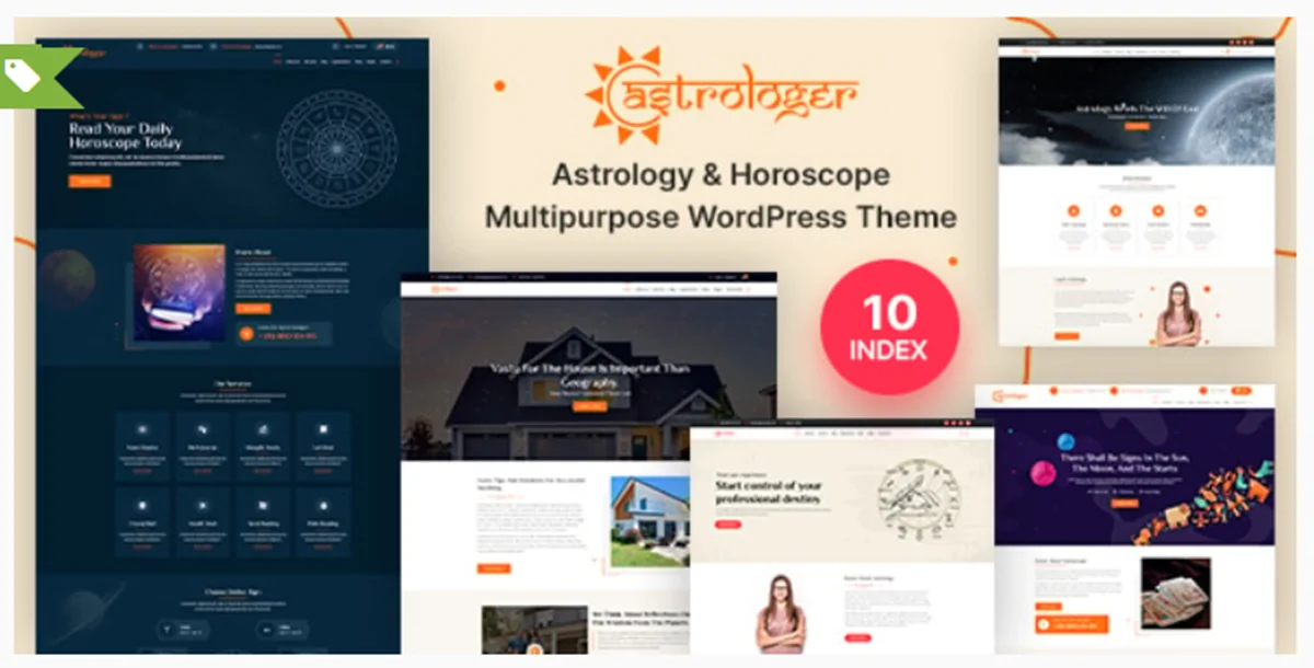 Astrologer v2.6 - Horoscope and Astrology WordPress Theme