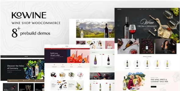 Kowine v1.3.2 – Wine Store WordPress Theme