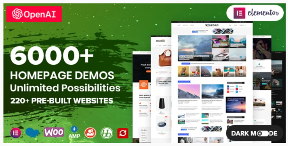 Soledad – Multipurpose, Newspaper, Blog & WooCommerce WordPress Theme