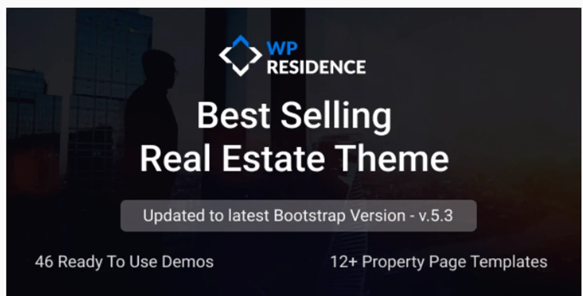 WP Residence v5.2.0 - Real Estate WordPress Theme