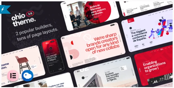 Ohio v3.6.2 - Creative Portfolio & Agency WordPress Theme