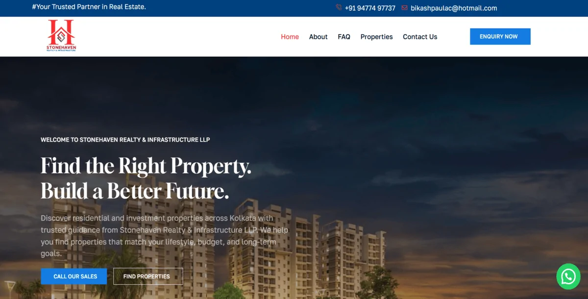 Real Estate WordPress Website Template | Elementor | Property Listing & Real Estate Agency Website