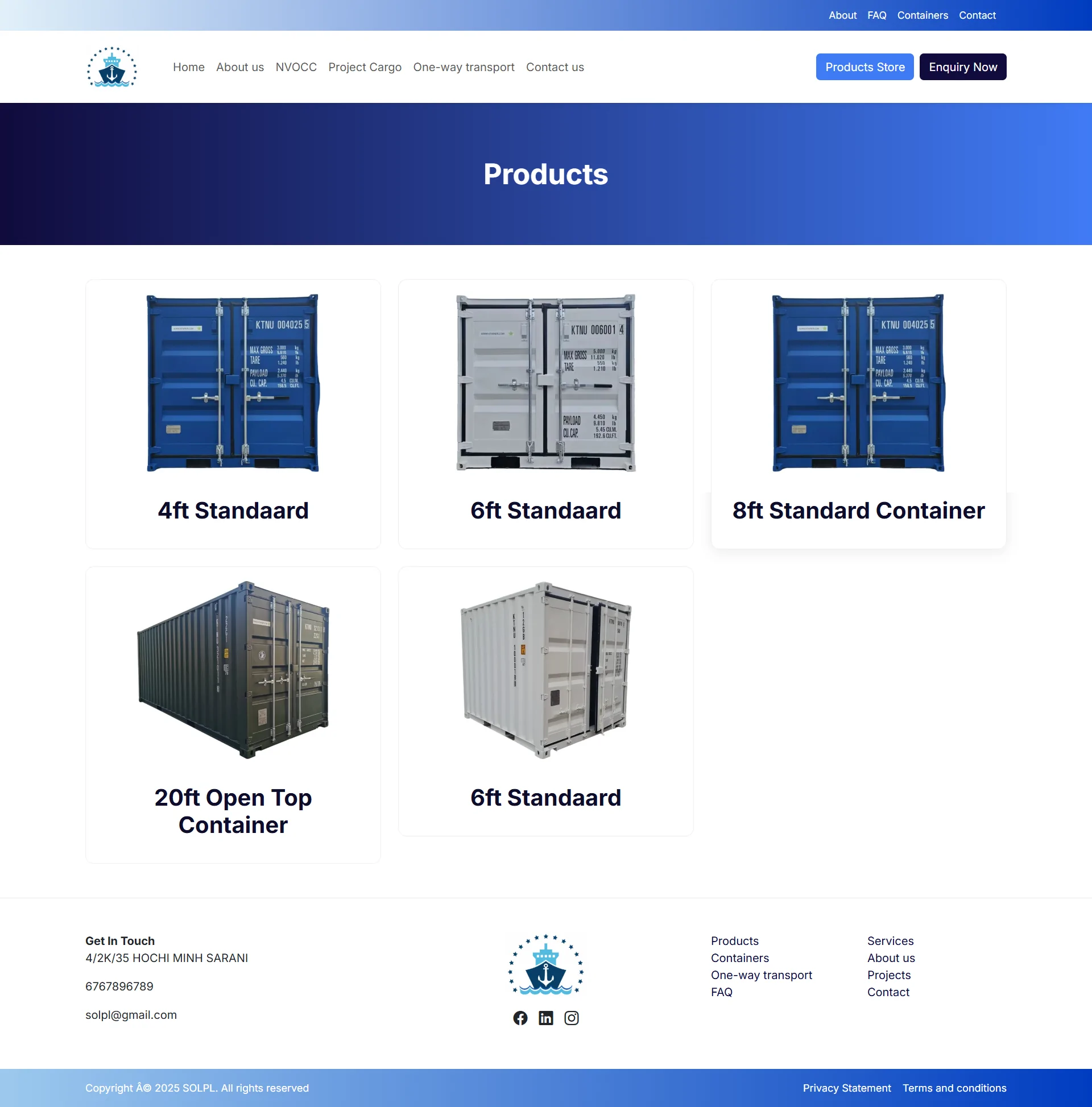 Dynamic Shipping & Logistics Website Template | HTML, PHP, MySQL | Bootstrap | Fully Functional