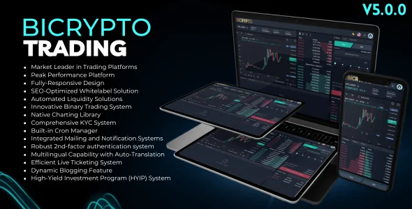Bicrypto - Crypto Trading Platform, Binary Trading, Investments, Blog, News & More