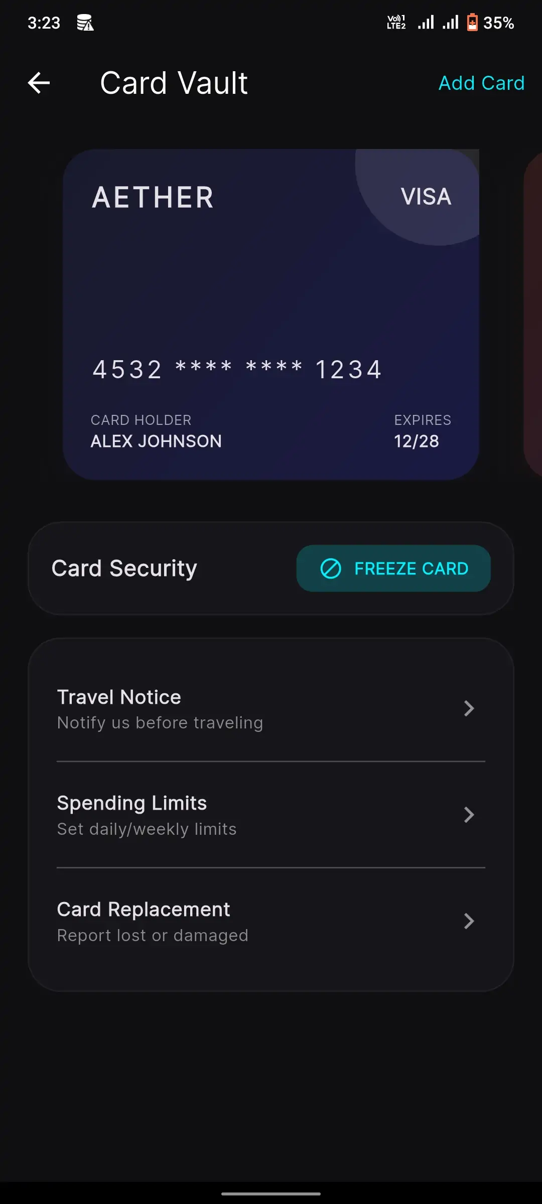 Aether Finance - Premium Fintech Flutter UI Kit (17+ Bento Grid Screens)