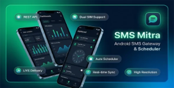 SMS Mitra — Android Dual-SIM SMS Gateway & Scheduled Dispatch System (Flutter + Node.js)