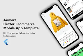 Preview of Flutter app starters